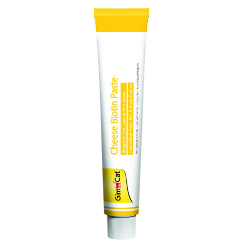 Паста GimCat Cheese Biotin Paste для котів усіх порід cирна з біотином 100г Київ - фото 2