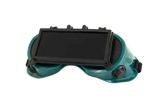 Окуляри закриті MASTERTOOL АДМІРАЛ SQ відкидний світлофільтр DIN10 оправа силікон вентиляційні клапани 82-0205 Коломия