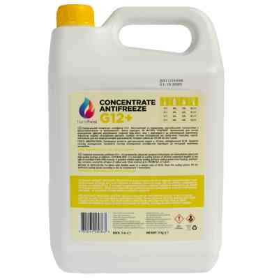 Антифриз NanoFrost G12+ жовтий, 5кг Винница