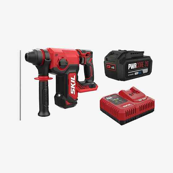 Перфоратор аккумуляторный бесщеточный, SKIL 3851 CA XP + аккумулятор 4,0 Ah + зарядное устройство RH1E3851CA+BC1E3111AA Одесса