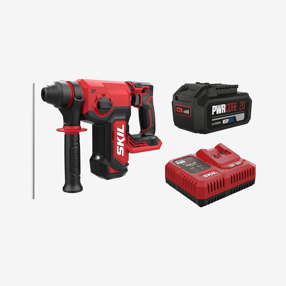 Перфоратор аккумуляторный бесщеточный, SKIL 3851 CA XP + аккумулятор 4,0 Ah + зарядное устройство RH1E3851CA+BC1E3111AA Одесса - изображение 1