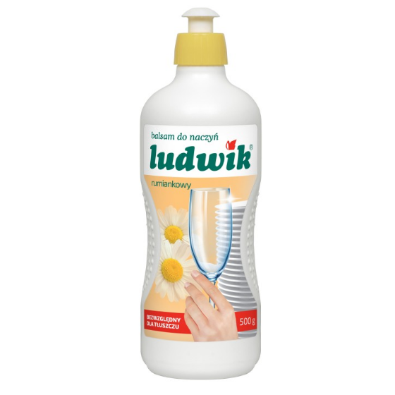 Бальзам для миття посуду 450гр з екстрактом ромашки Ludwik Житомир - фото 1