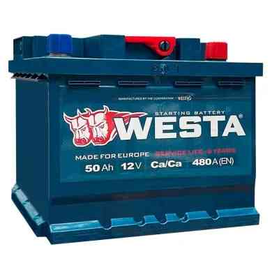 Акумулятор автомобільний Westa 6CT-50 А (0) Вінниця