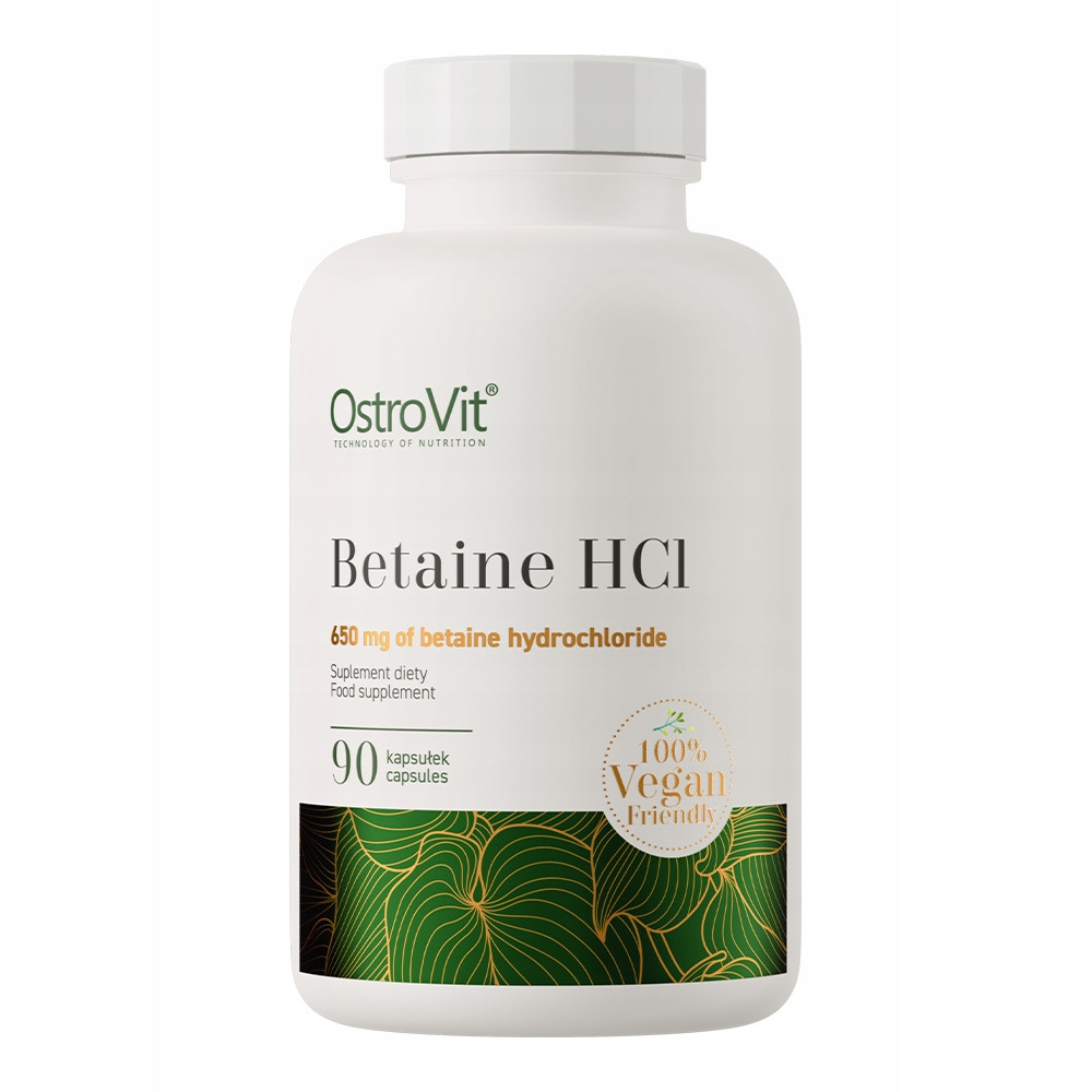 Бетаїн Ostrovit Betaine HCl VEGE 90 vcaps Луцьк - фото 2