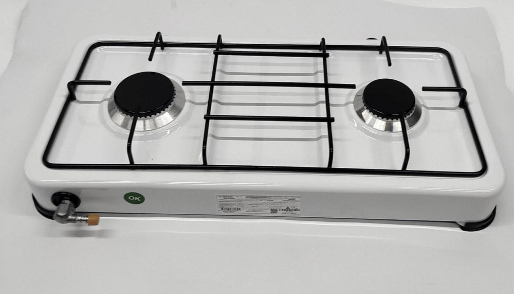 Газова настільна плита 2 конф. зі штуцером підключення КОМПЛЕКТ у ПОДАРУНОК CАVAGNA Італія Київ - фото 3