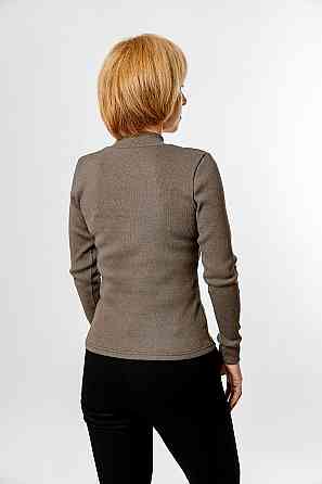 Водолазка жіноча,  х/б коричнева, топ Крохатушка одяг Київ