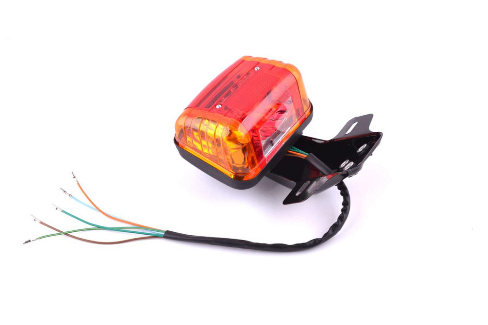 Стоп-сигнал (у зборі) мопед Дельта (жовті повороти) Мукачево - фото 1