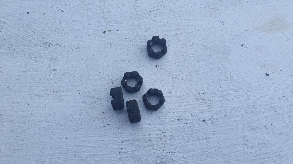 Гайка болта шатуна компресора ЗІЛ-130. СРСР. Харків - фото 1