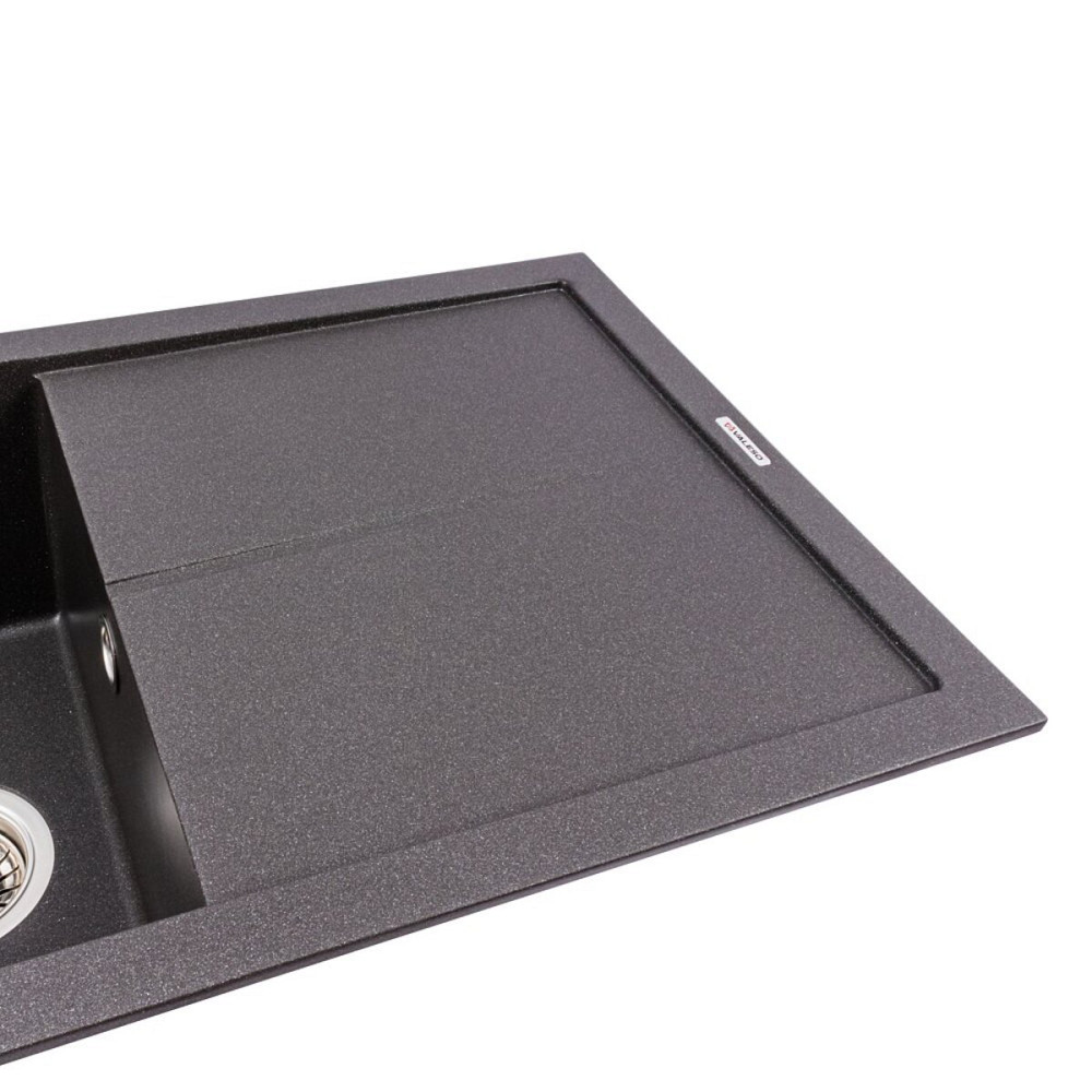 Гранітна мийка для кухні VALESO SOLID 7843 матова Моріон Коломыя - изображение 3