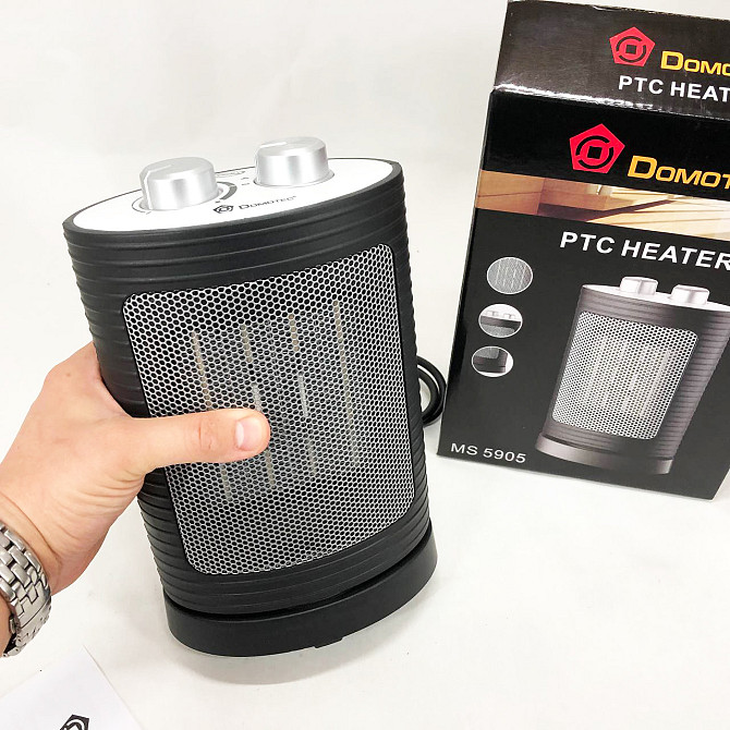 Електричні обігрівачі для квартири DOMOTEC MS-5905 1500 Вт, Оригінальний портативний обігрівач LK-76 Одеса - фото 9