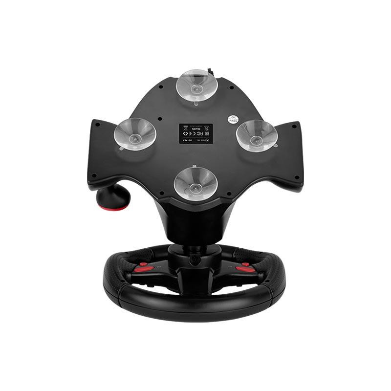 Кермо ігрове XTRIKE ME GP-903 Racing Wheel, чорний Вінниця - фото 5