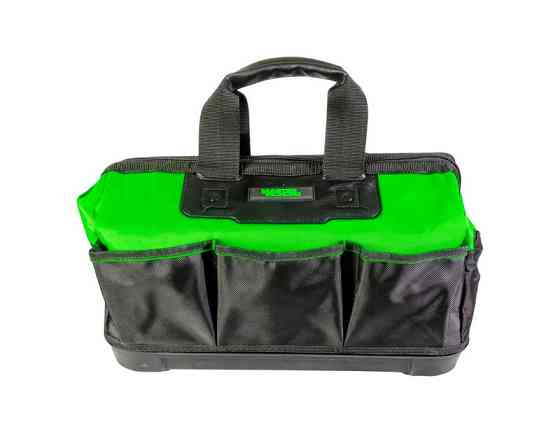 Сумка для инструмента MASTERTOOL 460х250х300 мм 8 карманов пластиковое дно 1680 DEN 79-1918 Ровно