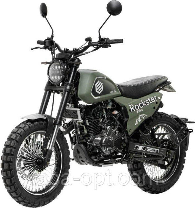 МОТОЦИКЛ GEON Rockster 250 On-Road Об'єм 249 см3 шини 17''/17'' 24.5к.с. купити в інтернет-магазині дешево Одеса - фото 4