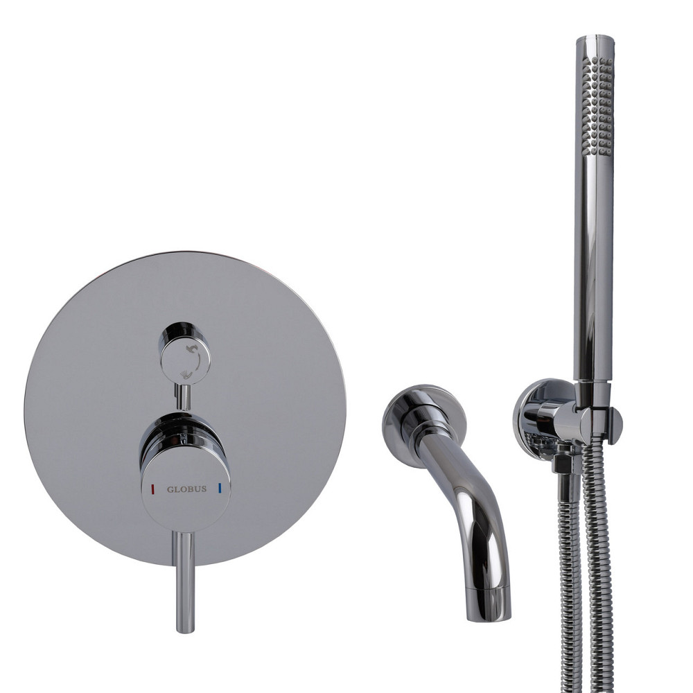 Смеситель для ванны встроенный Globus Lux LAZER Pro GLPR-202-00-SMART (000032046) Киев - изображение 2