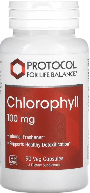 Хлорофилл Protocol for Life Balance Chlorophyll 100 мг 90 капс Киев - изображение 1