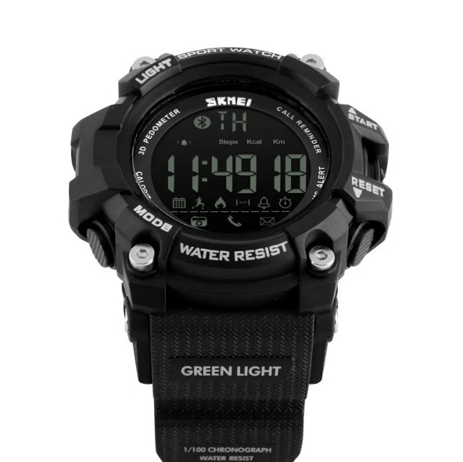 Спортивний годинник з Bluetooth Skmei 1227 (black) Вінниця - фото 5