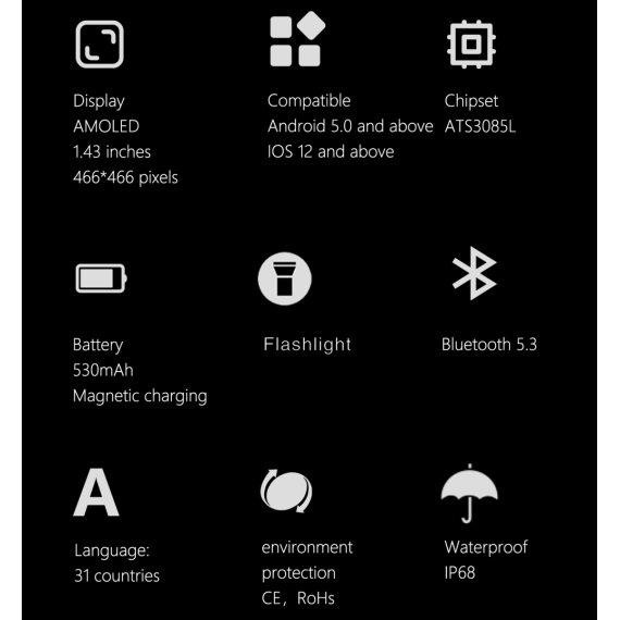 Розумний смарт годинник Smart GPS Max з компасом 2 ремінці (Камуфляж) Вінниця - фото 6