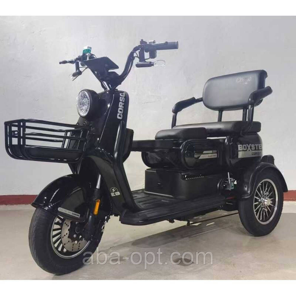 Трицикл Електричний Corso Logan S 1200W-72Вт-23А/год шини 10«-10» купити в інтернет магазині Одеса - фото 9