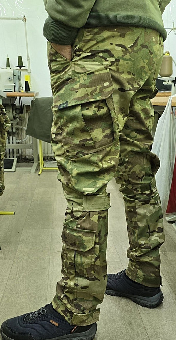 Штаны рип-стоп, ровные,на липучках. Опт,розница.Тактические.Цена указана на опт. Киев - изображение 7