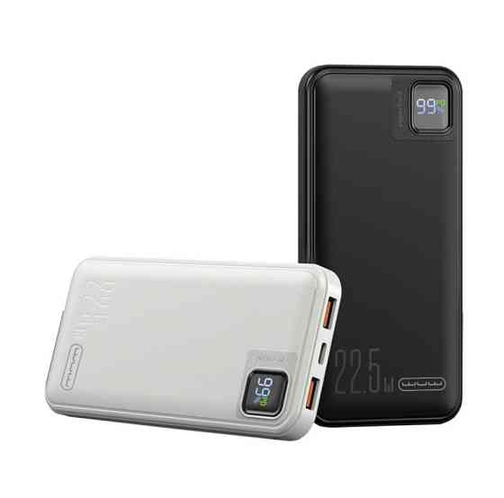 Павербанк 10000 mAh WUW Y137 PD22.5W быстрая зарядка power bank повербанк Одесса