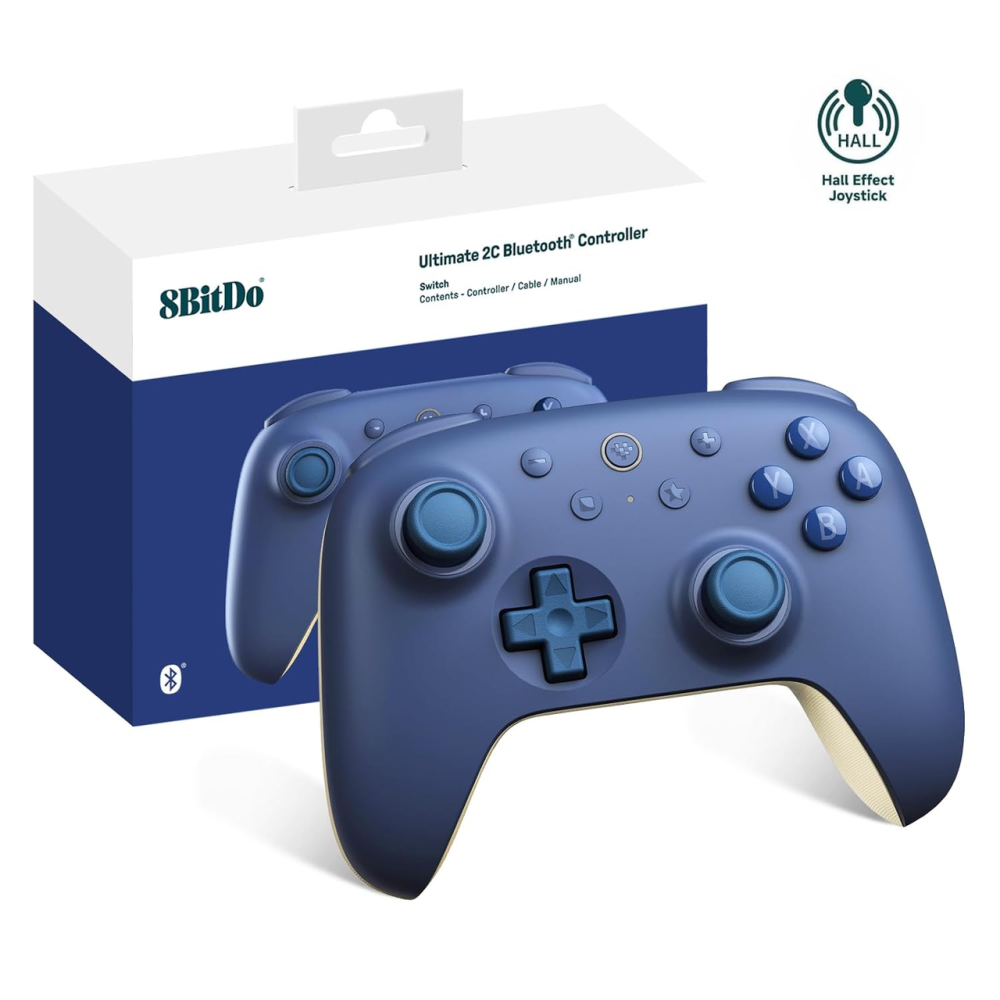 Беспроводной геймпад 8BitDo Ultimate 2C Bluetooth для Nintendo Switch / Switch 2, Hall Effect, Turbo, 6-осевое управление, L4/R4 Киев - изображение 2