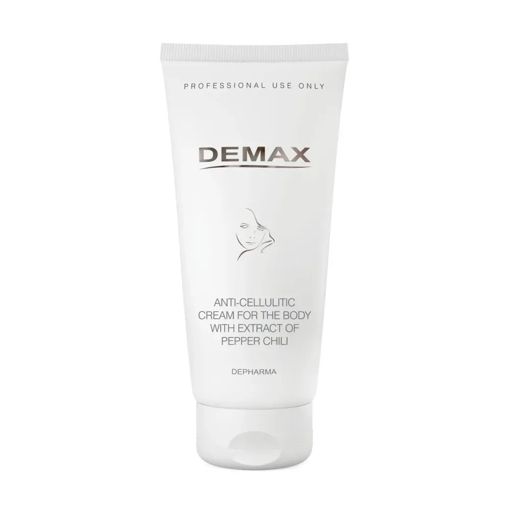 Антицелюлітний крем для тіла з екстрактом перцю чилі Anti-Cellulitic Cream for Body with Extract of Pepper  Demax 200 мл Дніпро - фото 1