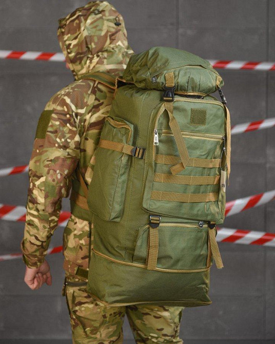 Рамный тактический рюкзак 80л  НП5198 Одесса - изображение 1