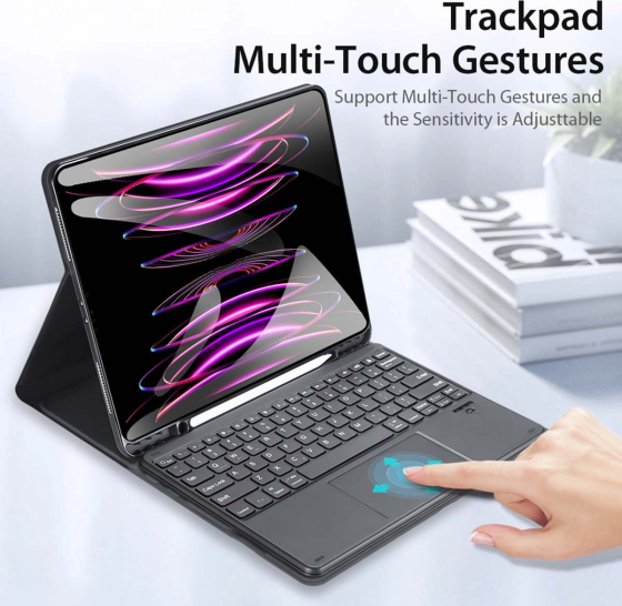 Чохол з клавіатурою та Тачпадом для iPad Air 13 (2024) iPad Pro 12.9 (2020/2021/2022) Київ