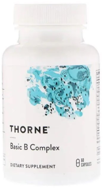 Комплекс вітамінів групи В Thorne Basic B Complex 60 капсул Київ - фото 1