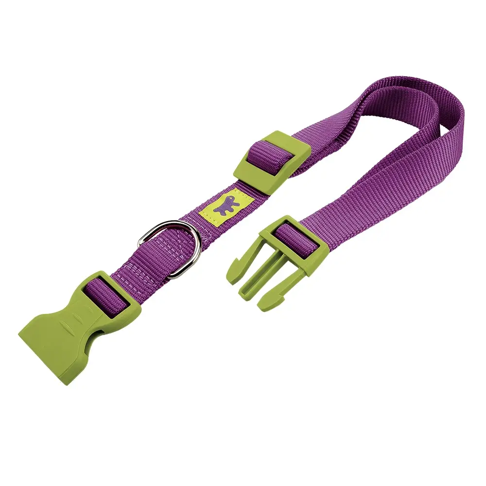 Нейлоновий ошийник для собак Ferplast Club Colours (Ферпласт Клуб C Колорс) C15/44 - A: 30-44 cm B: 15 mm, Фіолетовий Запоріжжя - фото 1