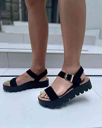 Kentro Босоніжки жіночі KENTO 3222 чорні (літо, замша натуральна) (923) лише 39р. Коломыя