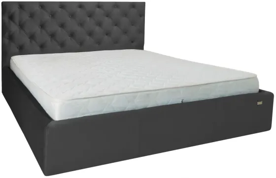 Ліжко Coventry Comfort 120 х 190 см Missoni 009 З підйомним механізмом та нішою для білизни Темно-сірий Київ