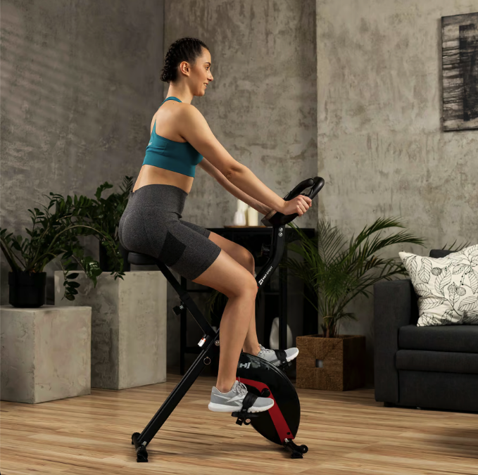 Велотренажер Hop-Sport HS-3020X Quest X-Bike чорно-червоний Киев - изображение 2