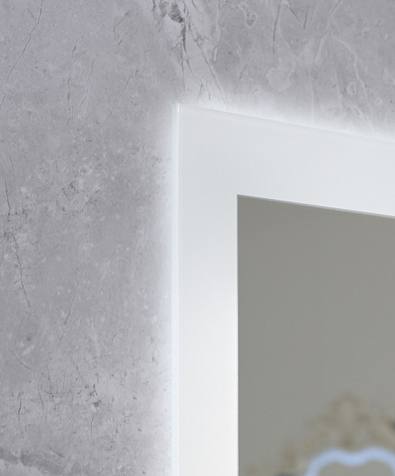 Дзеркало Mixxus FLAT MR04-100x80 з LED Touch, Anti-fog, димером, регулюванням яскравості, годиннико  ( MI6927 ) 35418 Харків - фото 4