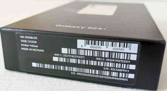 Смартфон: Samsung Galaxy S24 Plus S926B 12/256Gb. Amber Yellow. Київ