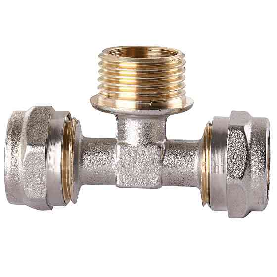 Трійник із зовнішньою різьбою NTM NF-1019 16х1/2″х16 (000002590) Київ