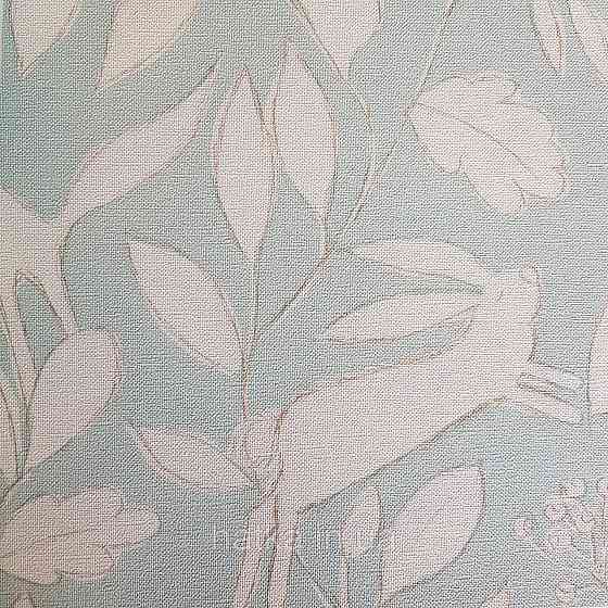 Флізелінові шпалери дитячі BN Doodleedo 0,53 х 10 м тварини олені зайці квіти листя білі на блакитному Київ