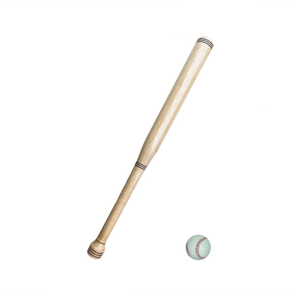 Бита деревянная для бейсбола Legioners Baseball NE-BB-60, 60 см Винница - изображение 2