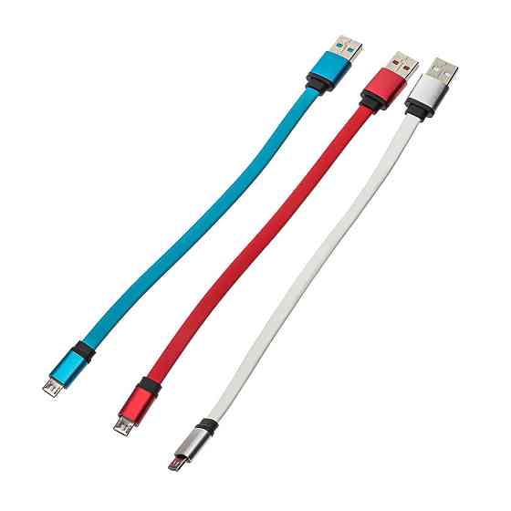 Кабель USB - MicroUSB короткий 20см Днепр