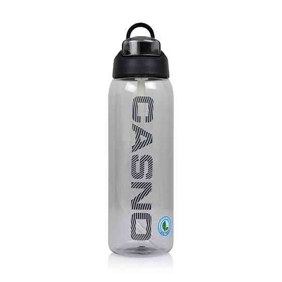 Пляшка для води CASNO 1000 мл KXN-1258 Чорна Каменское