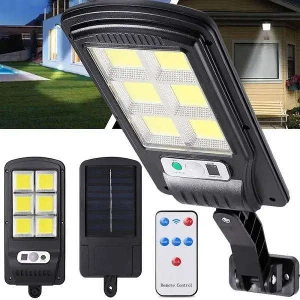 Уличный фонарь на столб solar street light BL BK120-6COB с датчиком движения, 3 режима работы Киев - изображение 2