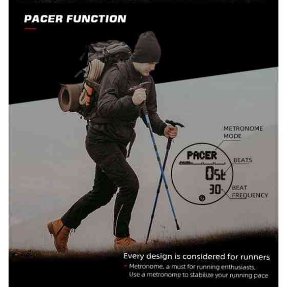 Чоловічий наручний тактичний годинник North Edge Alps з компасом (Зелений) Київ