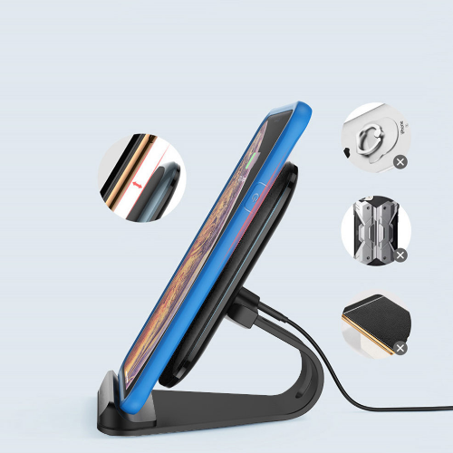 Зарядний пристрій бездротовий універсальний чорний CW-CHW31Q-BK ColorWay Житомир - фото 8