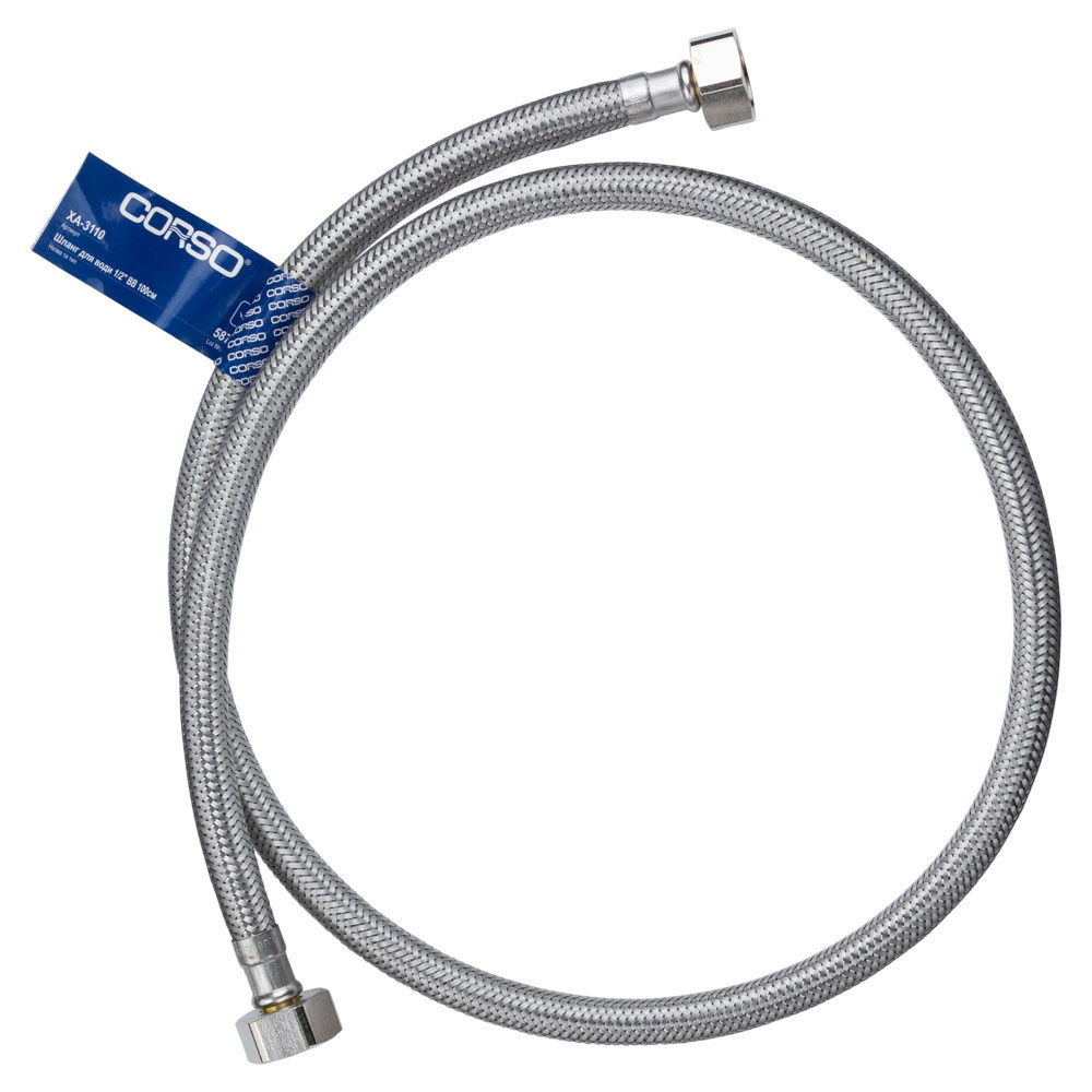 Corso Шланг для воды 1/2" ВВ 100см CORSO XA-3110 (9690610) Киев - изображение 1