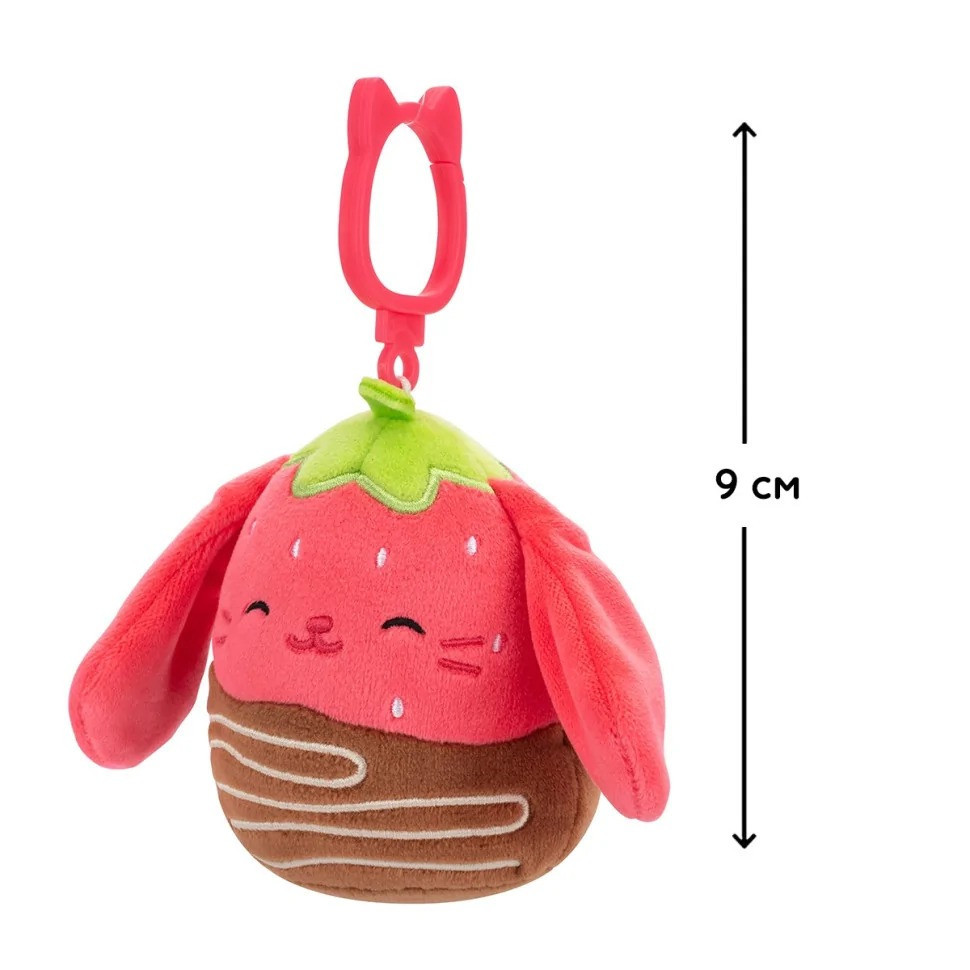 М'яка іграшка на кліпсі Кролик Гунда Squishmallows SQCP00464, 9 см Вінниця - фото 6