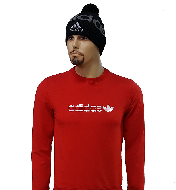 Мужской спортивный свитшот Adidas,оригинал,двунитка Киев - изображение 1