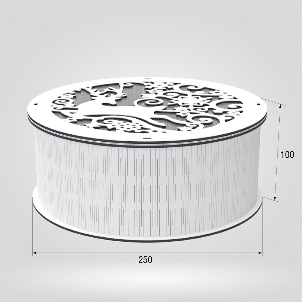 Подарочная коробка EKOSTAR d250 h100 Киев - изображение 4