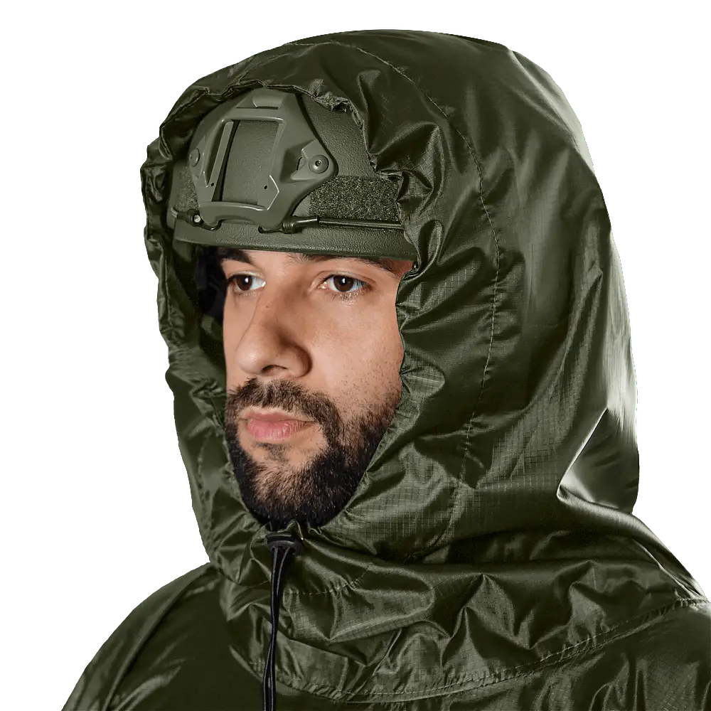 Дождевик-пончо Pilgrim 2.0 Rip-Stop Оливковый Винница - изображение 8