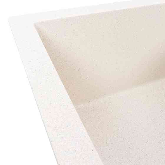 Гранітна мийка VALESO MAGNUM 7950 матова Біла в крапку Коломыя