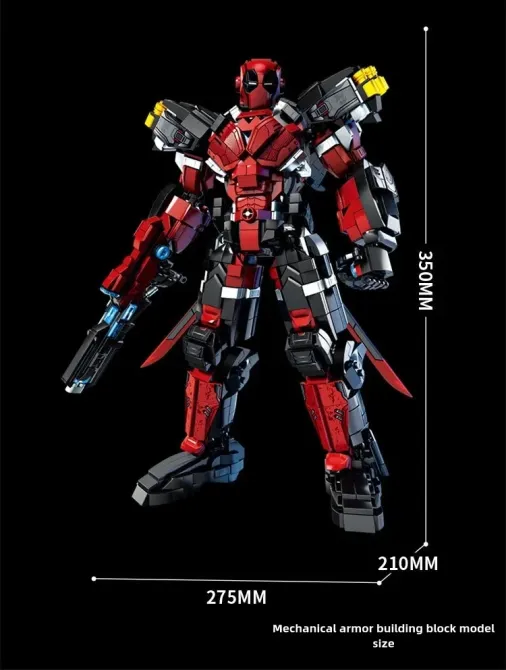 Конструктор Дедпул Deadpool (LY 76107), 2002 деталей Киев - изображение 5